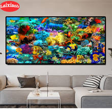 large diy 5d diamond mazayka Underwater World painting dimond painting Sea fish starfish full square/round drill embroidery art 2024 - buy cheap