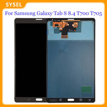 SM-T700 Lcd para Samsung Galaxy Tab S 8,4 T700 T705, digitalizador de pantalla táctil, herramientas de montaje de vidrio, SM-T705 2024 - compra barato