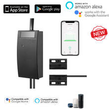 Controlador de apertura de sensor de puerta de garaje, interruptor remoto WiFi, aplicación Tuya Smart Life, funciona con Google Home, Alexa, automatización del hogar 2024 - compra barato