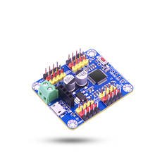 16 canal Robô Servo Motor Control Board & Módulo Bluetooth para o Braço Mecânico do Manipulador 2024 - compre barato