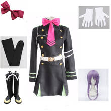 Japanese seraph anime from the end owari no hiph hiiragi shinoa cosplay costumes complete uniform ensemble Seraph of the end 2024 - buy cheap