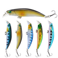 1 Pcs High Quality Minnow Fishing Lures 65mm 4.2g Crankbait Fishing Wobblers 3D Eyes Artificial Hard Pesca Bass Tackle 2024 - buy cheap