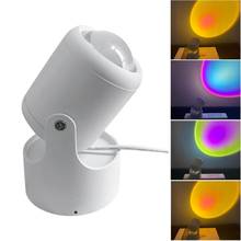 USB Network Celebrity Projection Lamp The Sun Never Sets The Setting Sun The Living Room Bedroom Color Projector Atmosphere Lamp 2024 - buy cheap