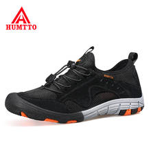 HUMTTO Breathable Non-slip Camping Mens Shoes Mountain Hunting Hiking Shoes Men Outdoor Climbing Trekking Leather Water Sneakers 2024 - buy cheap