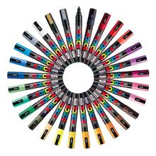 1 Set Uni Mitsubishi Posca PC-1M/3M/5M/8K/17K Paint Marker Writing Pen  7/8/12/15 Colors/Set 2024 - buy cheap