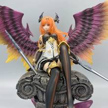 Figura diabo cavaleiro escuro anime figura sexy menina japonês adulto figura de ação brinquedos 29cm raiva bahamut genesis 1/6 pvc 2024 - compre barato