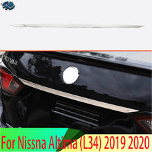 For Nissna Altima (L34) 2019 2020 Stainless Steel Cover Rear Boot Door Trim Cover Trunk Lid 2024 - buy cheap