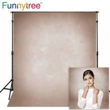 Funnytree Vinyl cloth photography backdrop old master light brown pure solid color background photo studio photobooth photophone 2024 - buy cheap