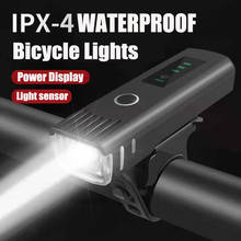 Faro delantero para bicicleta, luz LED brillante, recargable por USB, 1000 lúmenes, con Micro Cable, 4 modos de iluminación, 400 mAh 2024 - compra barato