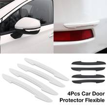 4PCS Car Door Protector Flexible Auto Door Guard Edge Corner Bumper Guards Buffer Molding Protection Strip Bar 2024 - buy cheap