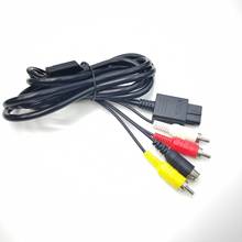 10 шт. 3RCA s-видео кабель A/V для N64, GameCube и Super Nintendo SNES систем 2024 - купить недорого