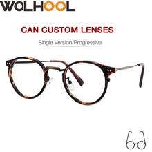 Retro Small Round Prescription Glasses Frames Optical Myopia Eyewear Women Clear Eyeglasses Frames Vintage 2019 Spectacles Frame 2024 - buy cheap