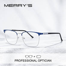 MERRYS DESIGN Unisex Prescription Glasses Myopia Glasses Frame Men Women Vintage Style Optical Glasses S2058PG 2024 - buy cheap