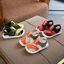 Zapatos de punta abierta para niños pequeños, sandalias ortopédicas deportivas de cuero pu, zapatos de bebé, A-21, novedad de verano 2020 2024 - compra barato
