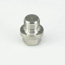 1/8" BSP Male SS304 Stainless Steel Countersunk End Plug With Flange Hex Head Socket Pipe Fitting 2024 - buy cheap