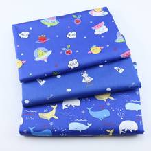 Newborns Baby's Bag of Cloth, Sleeping Bag Cloth Printed Fabric Fruit Whale Cartoon Pure Cotton Children Fabric Plain Warp 2024 - buy cheap