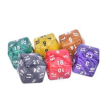 1pcs D24 Multi Sided Acrylic Dice For TRPG Game Lovers 24 Face Dice For Game Polyhedral 2024 - buy cheap