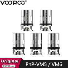 5PCS VOOPOO Pnp VM5 Mesh 0.2ohm PnP VM6 Mesh Coil 0.15ohm PnP-VM6 PnP-VM5 Vaporizer For Drag X Drag S Drag 2 Refresh Pod Kit 2024 - buy cheap