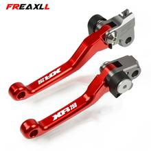 Motocross CNC Aluminum Dirt Bike Pit bike Pivot Handle Lever Brake Clutch Levers For Honda XR250 MOTARD 1995-2007 1996 1997 1998 2024 - buy cheap