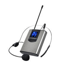UHF Wireless Microphone System Mini Headset Mic with Bodypack Portable Receiver and Mini Receiver for Teach Lecture Speech Micro 2024 - buy cheap