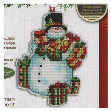 Kit de punto de cruz contado, adornos para árbol de Navidad, muñeco de nieve, Jingle Bells, Dim 08896, gran oferta, de alta calidad 2024 - compra barato