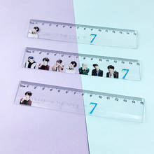 KPOPBangtan Boys New Album MAP OF THE_SOUL 7 The Same Transparent Ruler Around The Ruler Meter Stick 2024 - buy cheap