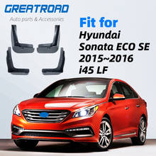 Aletas de barro moldeadas de estilo OE para coche, accesorios de estilo para Hyundai Sonata ECO SE 2015 2016, guardabarros con solapa 2024 - compra barato