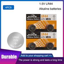 Bateria original para eaxell lr44 a76 ag13 g13a lr44 lr1154 357a sr44, 4 unidades, baterias de moedas de célula tipo botão de lítio 1.5v 2024 - compre barato