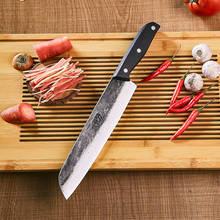 Mão forjada faca de pato aço carbono alto assado faca de pato faca do chef de açougueiro faca afiada faca de corte cozinha tang faca 2024 - compre barato