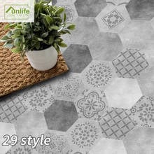 Funlife® Hexagon Home Wall Sticker Peel & Stick Self-Adhesive Easy to Clean Kitchen Bathroom Backsplash Anti-Slip Floor Stickers 2024 - buy cheap