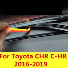 Tira de sellado especial para panel de instrumentos de engranaje frontal, aislamiento acústico, a prueba de polvo, especial para Toyota CHR C-HR 2016-2019 2024 - compra barato