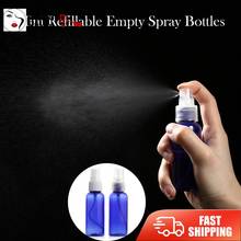 2x 50ml Mini Refillable Empty Spray Bottles Plastic Cosmetics Liquid Perfume Containers Atomizer 2024 - buy cheap