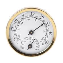 Indoor Analog Thermometer Hygrometer Humidity Temperature Gauge 58mm Household XX9B 2024 - buy cheap