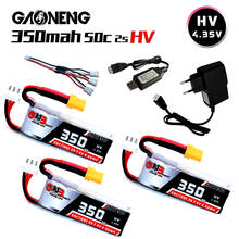 Gaoneng GNB 2S 7.6 V 350mAh 50C/100C HV Lipo battery with XT30 plug and Charger For RC FPV Racing Drone Spare Parts Accessories 2024 - buy cheap
