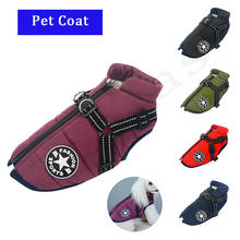 Winter Pet Cotton-Padded Jacket Waterproof Fabrics Dog Clothes for Small Medium Dogs Warm Chihuahua Cat Dog Snowsuit Costume 2024 - buy cheap