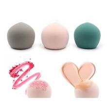 Small Peach Powder Puff Dry-wet Dual-use Soft Comfortable Cosmetic Puff Makeup Tools 2024 - buy cheap