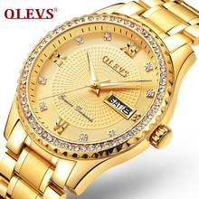 Luxury Brand Gold Men Watch Waterproof Quartz Wristwatches For Man Stainless Steel Male Clock Date Business Relogio Masculino 2024 - buy cheap