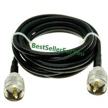 UHF Male to UHF Male PL259 PL-259 Plug CONNECTOR RF Pigtail Jumper RG58 Cable Extension Cable 2024 - buy cheap