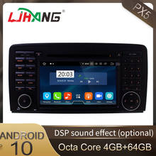 LJHANG-reproductor de DVD para coche, dispositivo con Android 10, ocho núcleos, WIFI, GPS, Navi, RDS, estéreo, para Mercedes Benz Clase R, R300, R320, W251, R280, R500, R350 2024 - compra barato