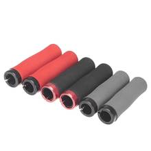 Odi-manoplas para guidão de bicicleta mtb, trava única, anti-derrapante, absorve choque, macio 2024 - compre barato