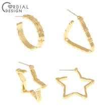 Cordial Design 50Pcs Jewelry Accessories/Earrings Stud/Geometry Shape/Hand Made/Jewelry Findings & Components/DIY Earring Making 2024 - buy cheap