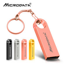 USB Flash Drive metal pen drive waterpoof 8GB 16GB 32GB 64GB 128GB U Disk pendrive rectangle USB 2.0 memory stick 2024 - buy cheap