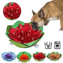 Pet Snuffle Mat Dog Slow Feeding Mat Washable Pet Interactive Training Blanket Nose Work Puzzle Toy Cat Dog Snack Feeding Mat 2024 - buy cheap