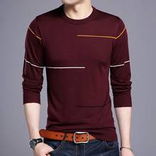 Cashmere Wool Sweater Men Brand Clothing Spring 2021 Fashion Autumn Winter Slim Fit Warm Sweater O-Neck Jumper Pullover Male Top 2024 - buy cheap