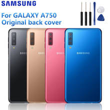 Оригинальная Крышка батарейного отсека SAMSUNG Galaxy A7 2018 версия A750 A730x 2024 - купить недорого