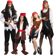 2019 Christmas Theme Birthday Costumes Kids Boys Pirate Costume Cosplay Set For Children Halloween Christmas For Kids Children 2024 - buy cheap