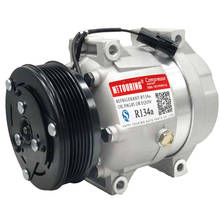 Compressor de ar condicionado para ssangyong rexton, compressor automotivo ac 2.9, 3.2, 2.7, xdi 6611304415, 714956, 6611304915, 6611305011 e 92010948 2024 - compre barato