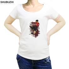 Camiseta moda verão, camiseta feminina estampada zlatan ibrahimovic, manga curta, algodão, gola redonda, moda feminina, sbz578 2024 - compre barato