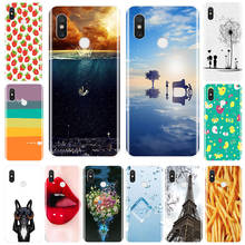 Bonita funda de teléfono estética de silicona para Xiaomi Mi 5 5C 5S 5X 6 6X Plus suave TPU contraportada para Xiaomi Mi A1 A2 Lite 8 SE 2024 - compra barato