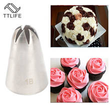 TTLIFE Large Size Cream Nozzle Decorating Tip Icing Nozzle Cake & Baking Tools for Cake Fondant Decorating Nozzle Bakeware #1B 2024 - buy cheap